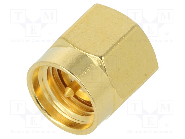 Terminator; SMA; male; straight; 50Ω; teflon; gold-plated