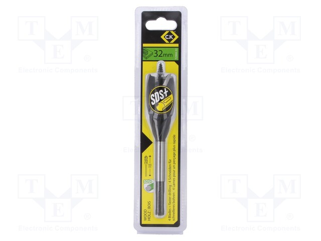 Drill bit; wood; Ø: 32mm; Overall len: 160mm; Mounting: SDS-Plus®
