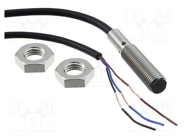 Sensor: inductive; OUT: PNP / NO; 0÷1mm; 10÷30VDC; M8; IP67