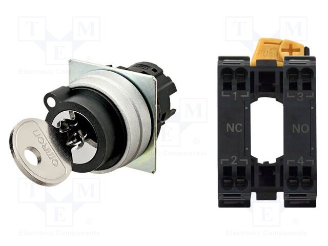 Switch: rotary; 22mm; Pos: 2