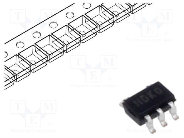 IC: operational amplifier; 30MHz; 1.8÷5.5V; Ch: 1; SC70-5; IB: 200pA