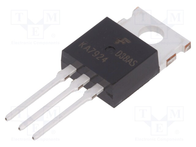 IC: voltage regulator; linear,fixed; -24V; 1A; TO220; THT