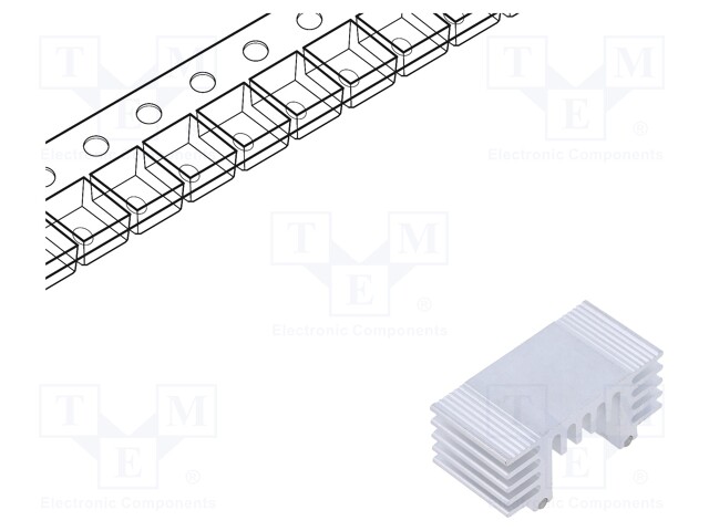 HEAT SINK, D SERIES, TO-252/TO-263