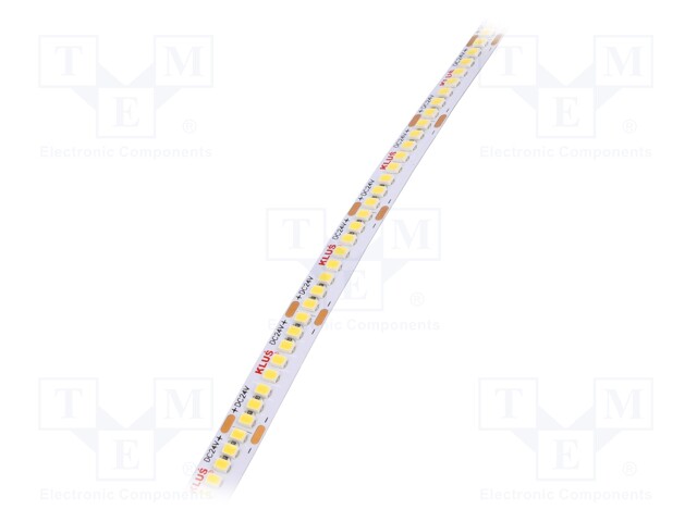 LED tape; white neutral; 24V; LED/m: 240; 10mm; IP20; 120°; 9.6W/m