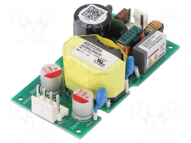 Power supply: switched-mode; open; 30W; 120÷370VDC; 80÷264VAC