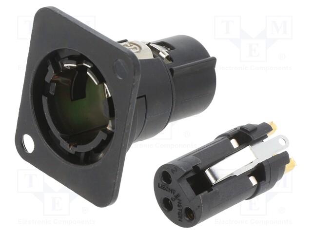 XLR FEMALE MODUL W/FLANGE