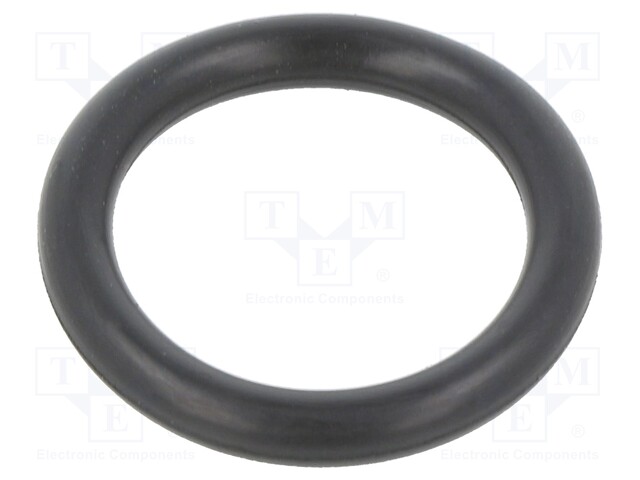 O-ring gasket; FPM; D: 1.5mm; Øint: 16mm; black; -20÷200°C