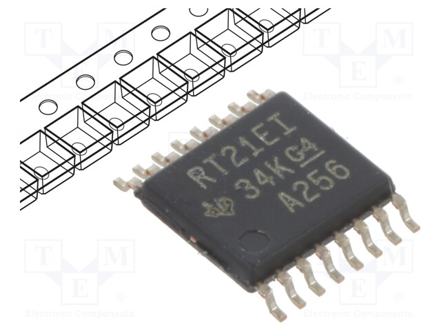 IC: interface; receiver,line driver; RS232; 250kbps; TSSOP16