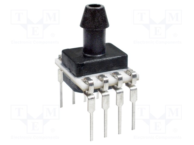 Sensor: pressure; Range: 0÷150psi; gage; Output conf: SPI; Case: DIP