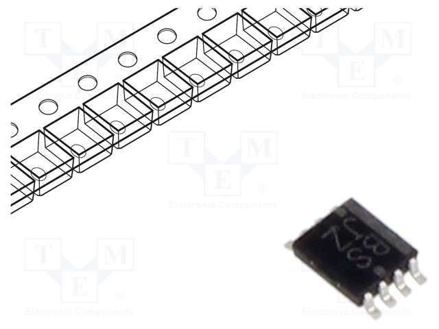 Analogue Switch, 2 Channels, SPST, 0.75 ohm, 1.6V to 5.5V, VSSOP, 8 Pins