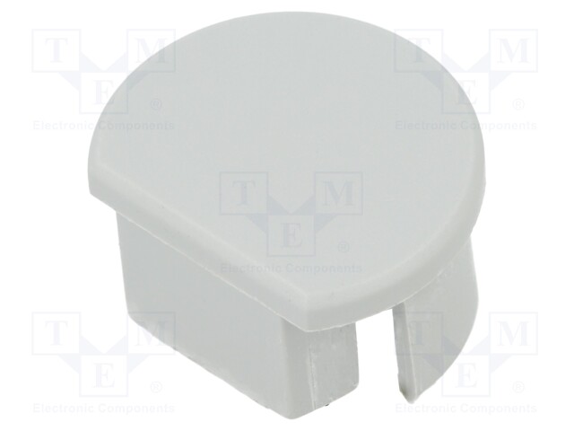 Cap for LED profiles; grey; OLEK