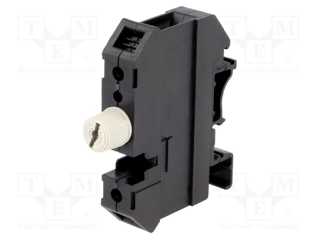 Splice terminal: rail; 0.5÷16mm2; ways: 1; terminals: 2; Width: 12mm