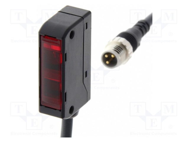 Sensor: photoelectric; Range: 10÷60mm; PNP; LIGHT-ON; Mat: ABS; <1ms