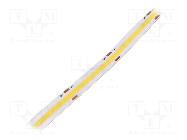 COB LED tape; white cold; 24V; LED/m: 480; 10mm; IP20; 12W/m