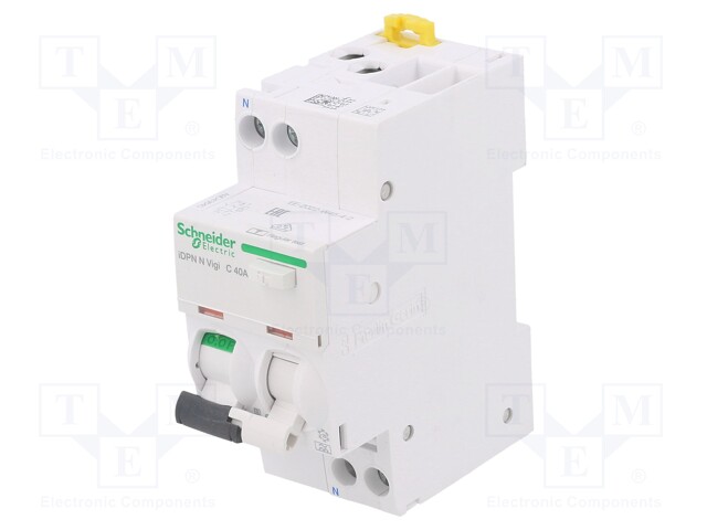 RCBO breaker; Inom: 20A; Ires: 300mA; Max surge current: 3kA; DIN