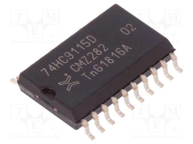 IC: digital; buffer; Channels: 9; IN: 9; SMD; SO20; Series: HC; 2÷6VDC