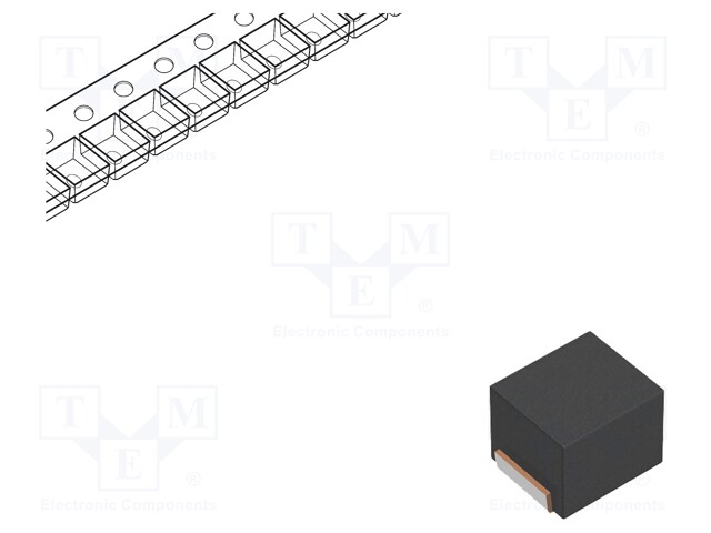 Inductor: ferrite; SMD; 1008; 33uH; 110mA; 7.1Ω; Q: 25; ftest: 2.52MHz