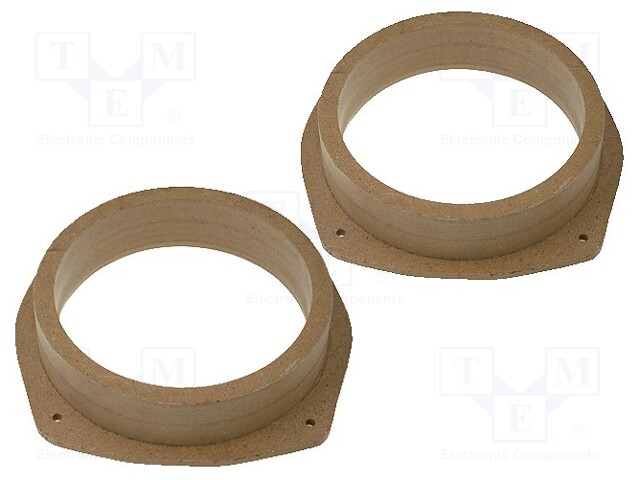 Spacer ring; MDF; 165mm; Fiat; impregnated,varnished