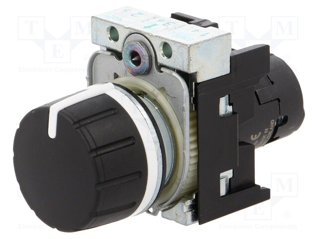 Potentiometer; 22mm; 3SU1.5; -25÷70°C; Ø22mm; IP67; 100kΩ