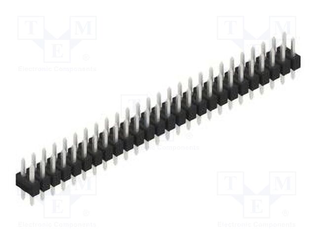 Connector: pin strips; pin header; male; PIN: 52; 2.54mm; THT; 2x26
