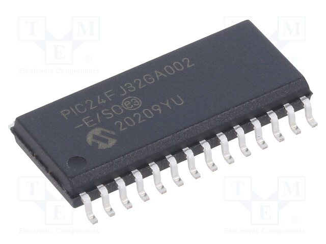 PIC microcontroller; Memory: 32kB; SRAM: 8kB; 32MHz; SMD; SO28