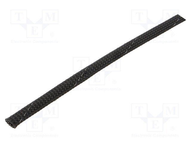 Polyester conduit; ØBraid : 7÷13,nom.8mm; polyester; black