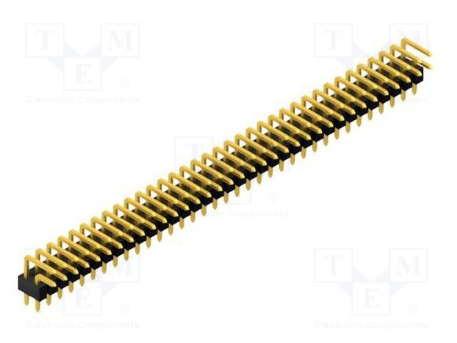 Connector: pin strips; pin header; male; PIN: 70; 2.54mm; THT; 2x35
