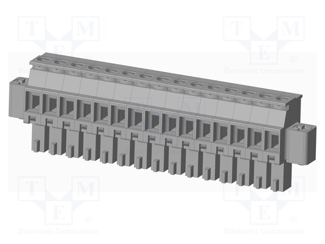 Connector: pluggable terminal block; plug; female; angled 90°