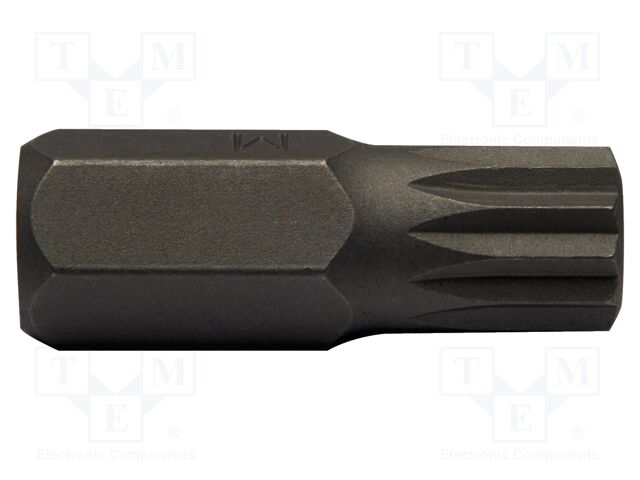 Screwdriver bit; spline (12-angles); XZN M6; Overall len: 30mm