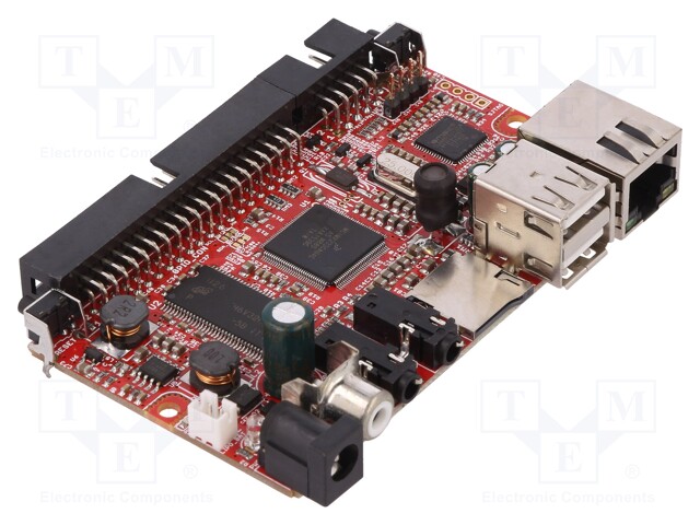 Oneboard computer; RAM: 64MB; iMX233; 94x67.3mm; 6÷16VDC; DDR1