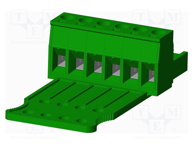 Connector: pluggable terminal block; plug; female; straight; 300V