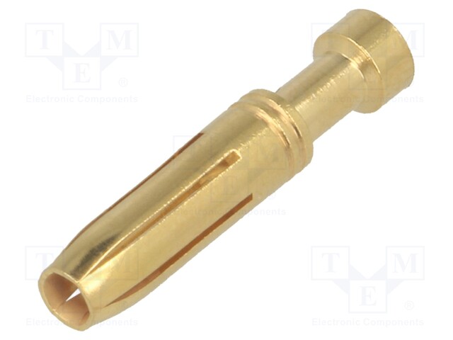 Contact; female; 1.5mm2; Han E; gold-plated; crimped; 16A