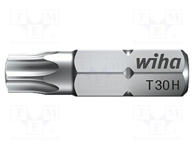 Screwdriver bit; Torx® with protection; T30H; Overall len: 25mm