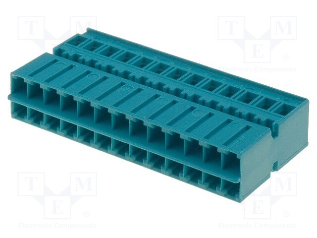 Connector: automotive; MQS; plug; female; w/o contacts; PIN: 26