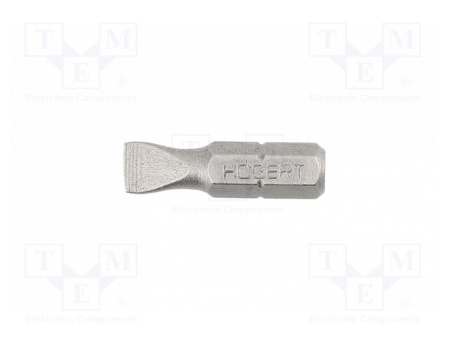 Screwdriver bit; slot; SL 5,5mm; Overall len: 25mm; 5pcs.
