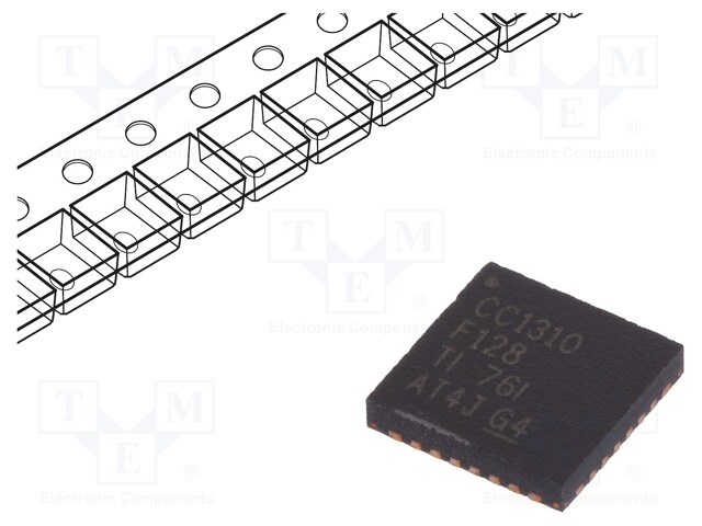 ARM microcontroller; Flash: 128kB; VQFN32; 1.8÷3.8VDC; RAM: 20kB