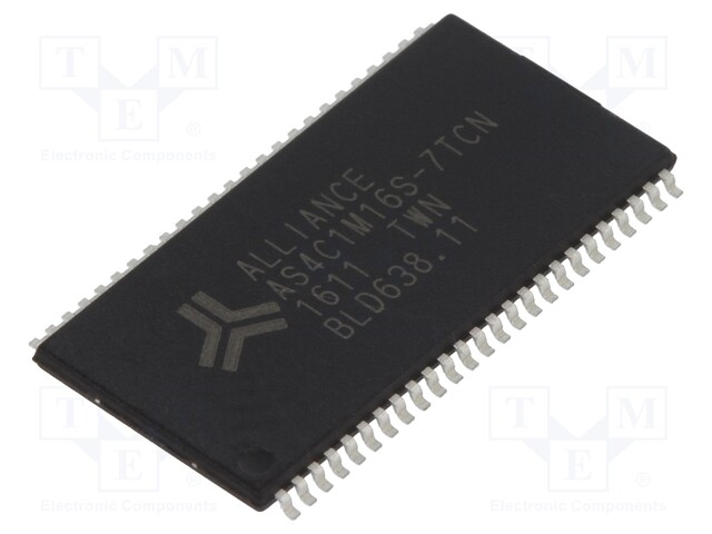 DRAM memory; SDRAM; 1Mx16bit; 3.3V; 143MHz; 5.4ns; TSOP50; 0÷70°C