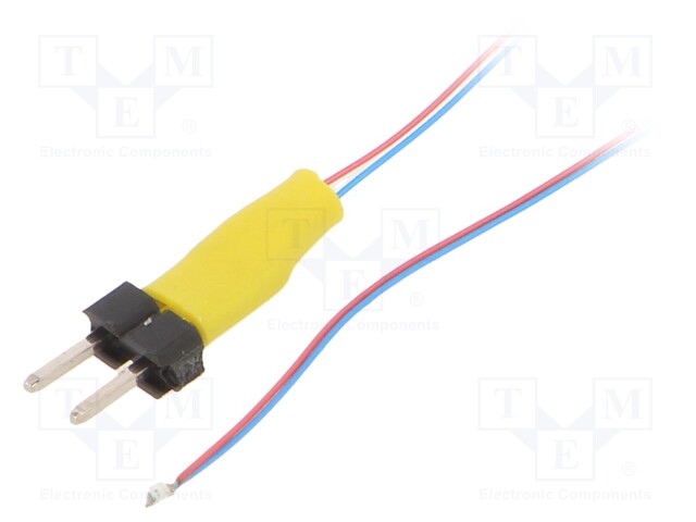 LED; yellow; 120°; No.of diodes: 1; 585-595nm; 5mA; 15÷20mcd