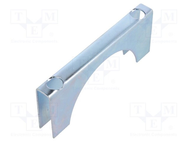 Mounting coupler; steel; zinc; Application: u-bolt