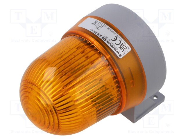 Signaller: lighting-sound; 24VDC; 24VAC; horn,continuous light