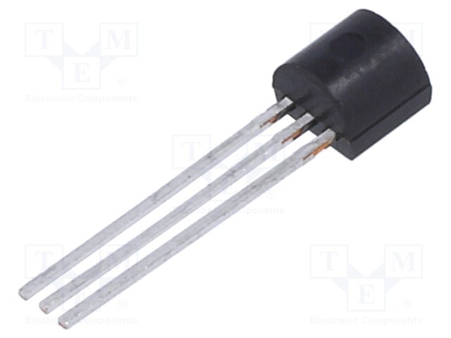 IC: voltage reference source; 2.5V; ±1%; 2mA; TO92; bulk