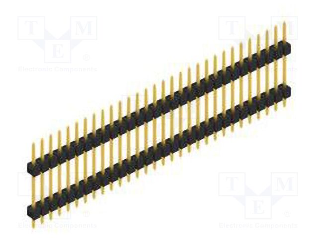 Connector: pin strips; pin header; male; PIN: 30; 2.54mm; THT; 1x30