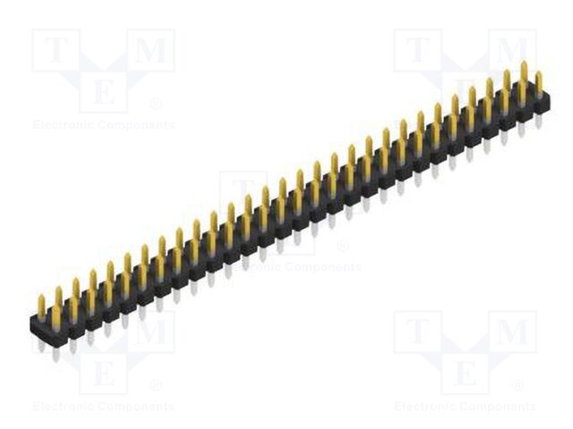 Connector: pin strips; pin header; male; PIN: 58; 2.54mm; THT; 2x29