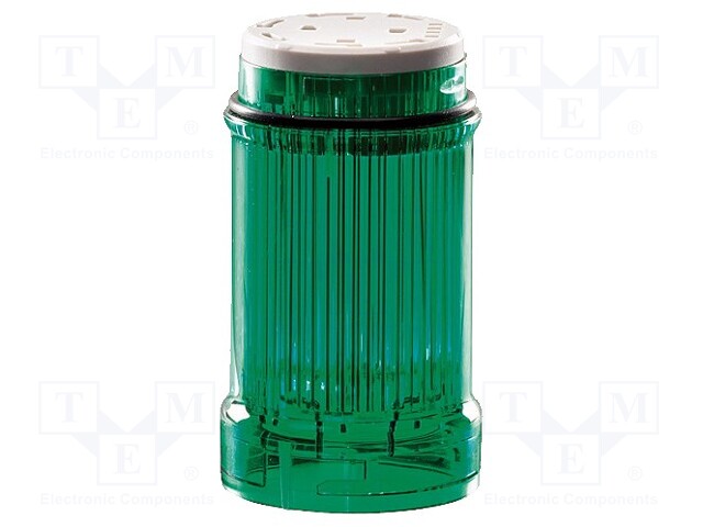 Signaller: lighting; flashing light; Colour: green; Usup: 24VDC