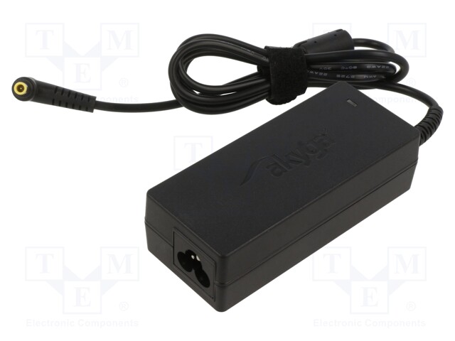 Power supply: switched-mode; 19VDC; 4.74A; Out: 5,5/3,0 CENTERPIN