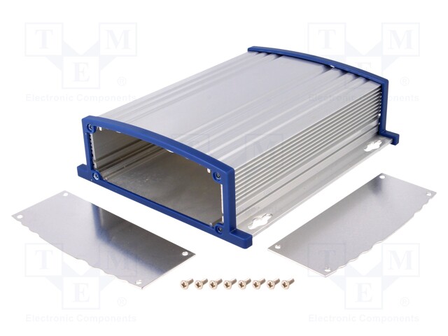 Enclosure: with panel; X: 148mm; Y: 175mm; Z: 48mm; aluminium