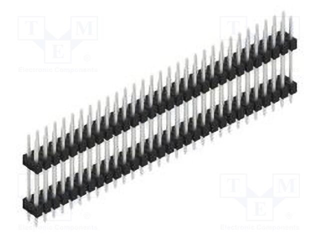 Connector: pin strips; pin header; male; PIN: 60; 2.54mm; THT; 2x30