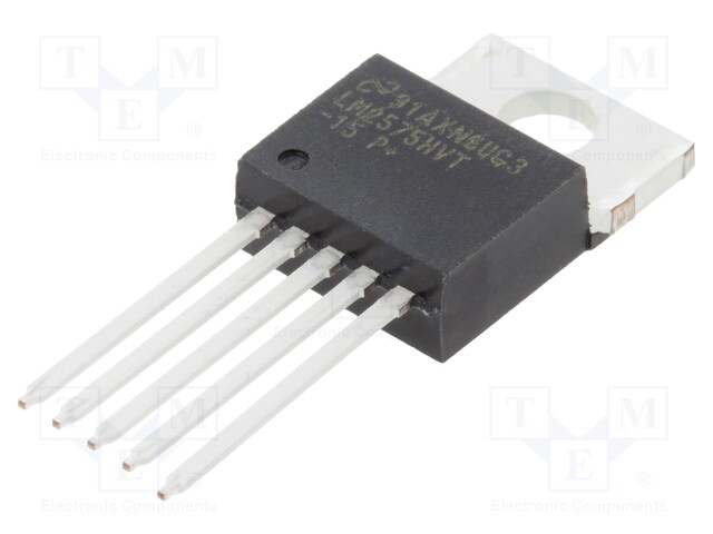 PMIC; DC/DC converter; Uin: 4÷60V; Uout: 15V; TO220-5; buck