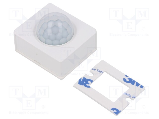 Motion sensor; for wall mounting; -10÷40°C; 433.92MHz; 8m; 100°