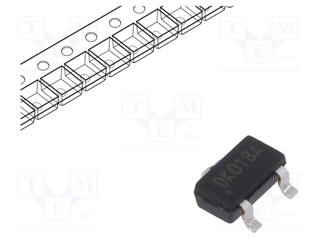 Sensor: magnetic field; Usup: 1.7÷5.5VDC; -40÷85°C; 2.9x1.6x1.2mm